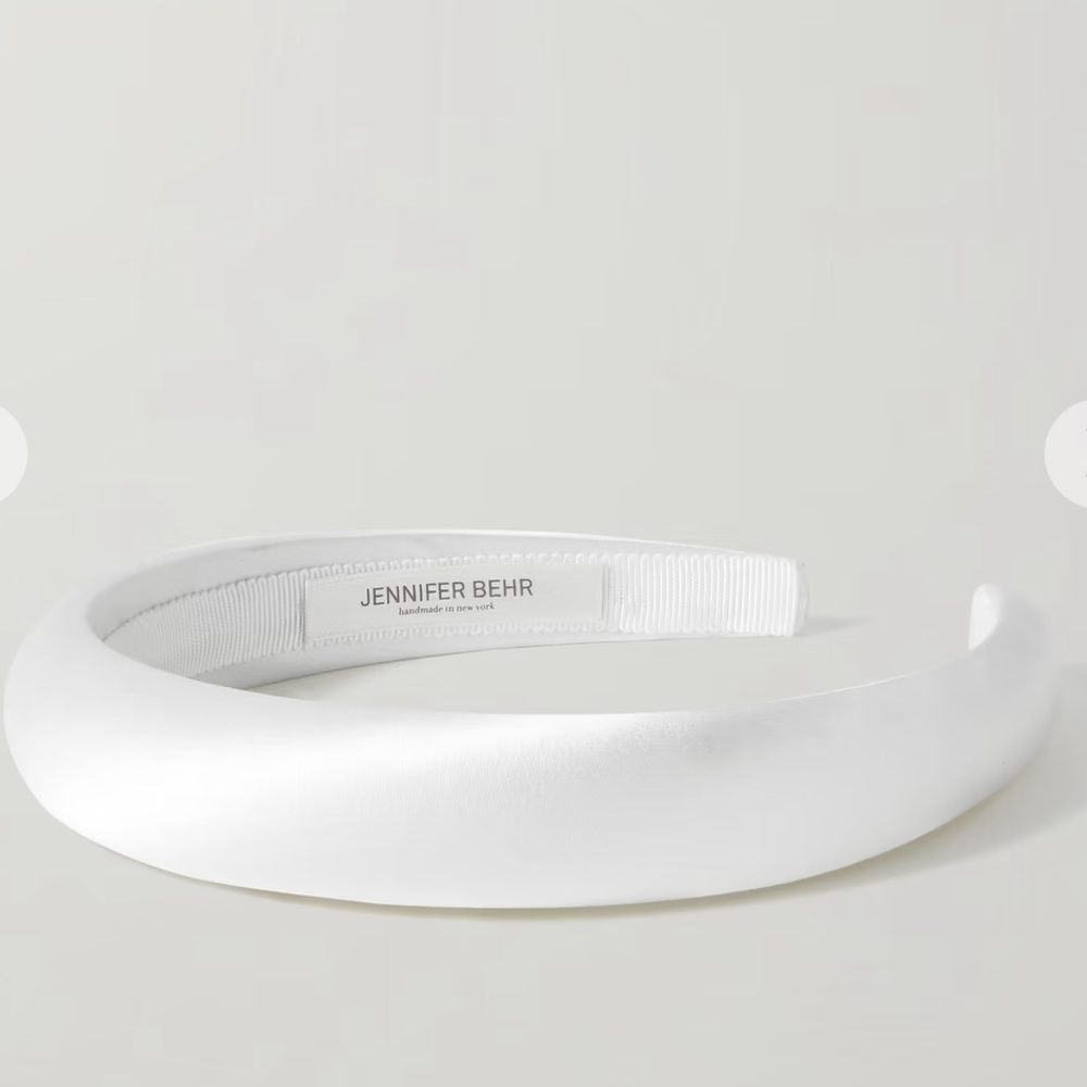 Jennifer Behr Tori Headband White